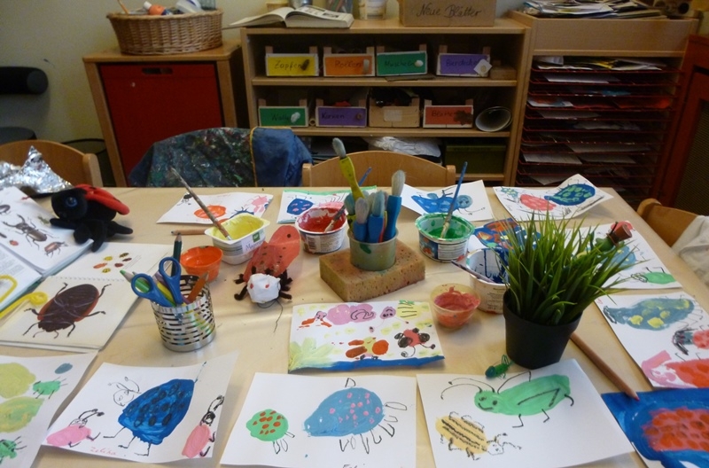 Kinderatelier, Werkstatt